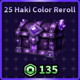 25 Haki Color Reroll